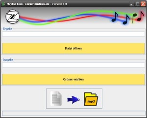 m3u Playlist Tool Tool um MP3 Dateien aus einer m3u Playlist zu extrahieren